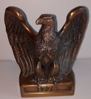 Vintage 1776 Brass Eagle Bookends Philadelphia Manufacturing Company  Pmc 114b