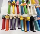 Vintage Pez Dispensers Lot Of 54 Garfield Snoopy Luke Skywalker 