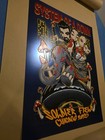 2025 System Of A Down Tour Rigid Foil Poster Soldier Field Chicago Avenged 