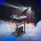 9u12u 16u Rack Mount Mixer Case Stand Studio Equipment Cart Stage Amp Dj Rolling