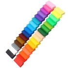  5 Tool 32 Colour Oven Bake Polymer Clay Block Modelling Moulding Tool Set