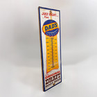 Vintage Dad   s Root Beer Thermometer Sign  working  - 27    Metal Advertising Sign