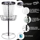 Mvp Disc Sports Black Hole Pro 24-chain Portable Disc Golf Basket Target