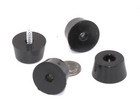 25mm Tapered Rubber Feet For Marshall Amps   Includes Screws   Steel Washer