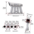 B-series Ultra Street Intake Manifold For Honda Acura B18c1 B18c5 B16a B17a Vtec