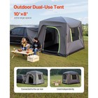 10  X 8  Suv Trunk Outdoor Camping Tent Dual-use Car Rear Tent For 5-8 Person