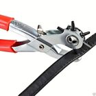 9  Leather Hole Puncher Heavy Duty Hand Pliers Belt Holes 6 Sized Puncher Tool