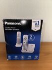 Panasonic - Kx-tgd832w Dect 6 0 Expandable Cordless Phone System With Digital   
