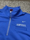 Nike Kentucky Wildcats Sweatshirt Mens Medium Blue Ncaa Basketball Fleece Lined
