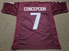 Kc Concepcion Signed Maroon Jersey Beckett W Auto Texas A m Aggies Football