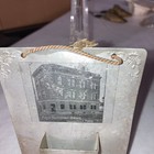 Antique 5    Tin Match Safe Holder First National Bank Youngsville Pa