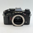 Vintage 35mm Slr Camera Body Lot Olympus Ricoh Canon Yashica Pentax 6pc Bundle