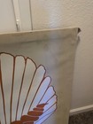 Rare Vintage 1970 s Marushka Seashells Screen Print Textile Wall Art 36x36