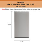 Extra Large Dog Door Replacement Flaps With Screws  Compatible With Petsafe Free