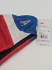 Speedo Mens Size 32 Vibe Collection Brief Eco Endurance Swim Suit Red white blue