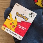 Pok  mon Unisex Kids Mid-crew Socks 3 Pairs S m Shoe Size 5-11 1 2