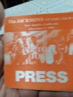 Rare 1984 Michael Jacksons Victory Tour Concert Press Pass Los Angeles 