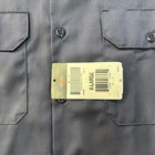 Dickies Button Front Shirt Men s Xl Blue Workwear Short Sleeve New