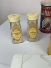 Lot Of Vintage Metal Spice Tins Cooking Spices And Containers   Boxes Empty