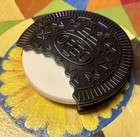 Realistic Faux Fake Play Food Big 3    Oreo Cookie  Bite Missing Rare Htf Upsffd4