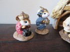 Wee Forest Folk    Annette Petersen Complete Nativity Scene Mint Condition