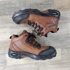 Reebok Tiahawk Composite Toe Work Boots Womens Size 9 Brown Leather 