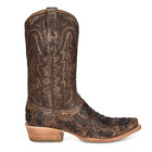 Corral   Men s Brown Exotic Alligator Inlay   Embroidered Western Boots