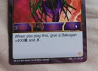 Bakugan Battle Planet Darkus  hyper Serpenteze Ultra  B600 Evo Card 115_sr_br