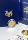 1988 P American Eagle One-quarter Ounce Proof Gold Bullion Coin - Ogp And Coa