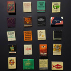 Restaurant Travel Matchbook Matchbox Lot 20 Mixed Advertising Dining Vtg