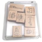 Lot Of 62 Stampin Up Stamps Most Vintage Sized Mini To Jumbo 6  Sets