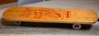 Rare Vintage Antique Wood Wooden Sidewalk Skateboard Surfboard Hawaiian Surf 