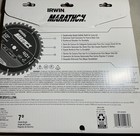 Irwin Marathon 10  40t Saw Blade For Table   Miter Saws  14070 New