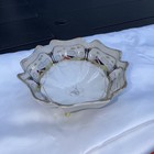 Antique Hand Painted Nippon 6    Porcelain Bowl Scalloped Gold Gilt Japan