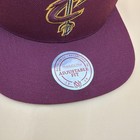 Nba Cleveland Cavaliers Mitchell And Ness Wool Solid Snapback Hat  Cap  New