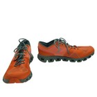 On Running Cloud X Helion Orange Green Men s Size 9 Swiss Engineeringsporty Euc