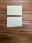 Blank White Pvc Smart Cards With Contact Ic Chip  no Magnetic Stripe 