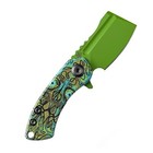 Kansept Mini Korvid T3030b2 Green Coated 154cm And G10 With Undead Print-green