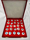 Vintage Human Prosthetic Eye   Antique Artificial Mix Eye Set Of 25 Pcs