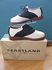 90 s Vintage  Black white Eastland Saddle Shoes Usa Made
