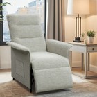 Flexispot Electric Power Recliner Chair Sofa With Remote Chenille Upholstered