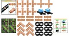 Durable 1 2 Inch Drip Irrigation Connectors - 32-piece Set For Easy Installation