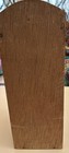 Vintage 8  Wooden 3 Drawer Wall Mounted Sewing Box - Thread  Pins  Needles