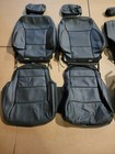 New Take Off 2021-2023 Ford F150 Crew Cab Lariat  Black Leather Seat Covers