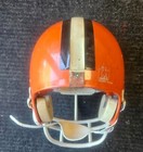 Mike Baab Game Used Signed Helmet Jsa