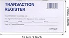 24 Pcs Check Registers For Personal Checkbook  Easy To Read Checkbook Register