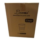 600 Pack 7 Oz Clear Plastic Cups  Disposable Plastic Cups  Lamosi