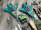 Huge Kenner Mega Force Lot Vtols  Tanks  Vehicles And Missiles- Vintage 1989