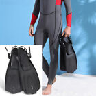 Snorkeling Fins Adjustable Swimming Flippers Silicone Scuba Diving Shoes Open