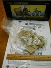 Glencoe adams Covered Wagon Model Kit  5402  1 48th Scale  0 Gauge new In Box